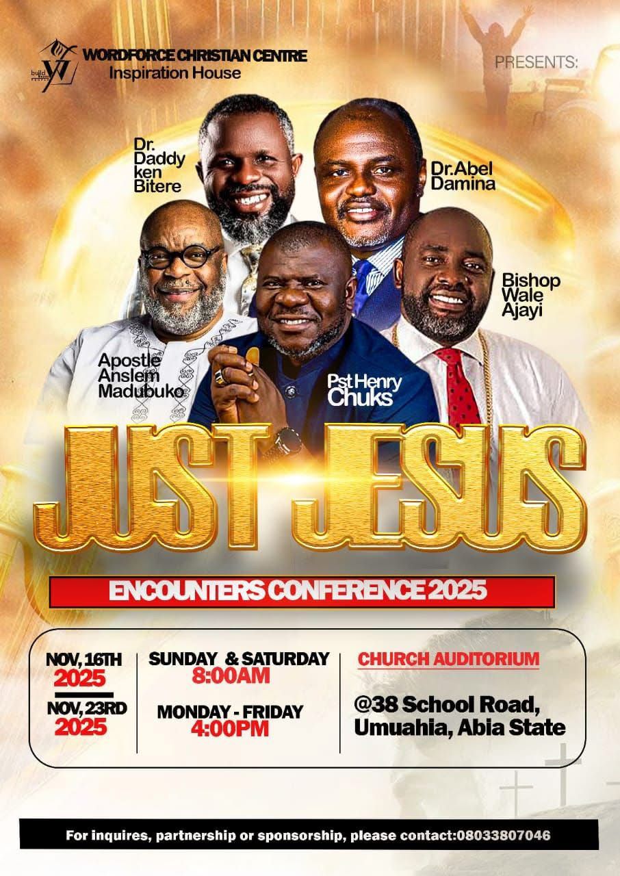 JUST JESUS - Encounters Conference 2025: A Divine Appointment with Destiny